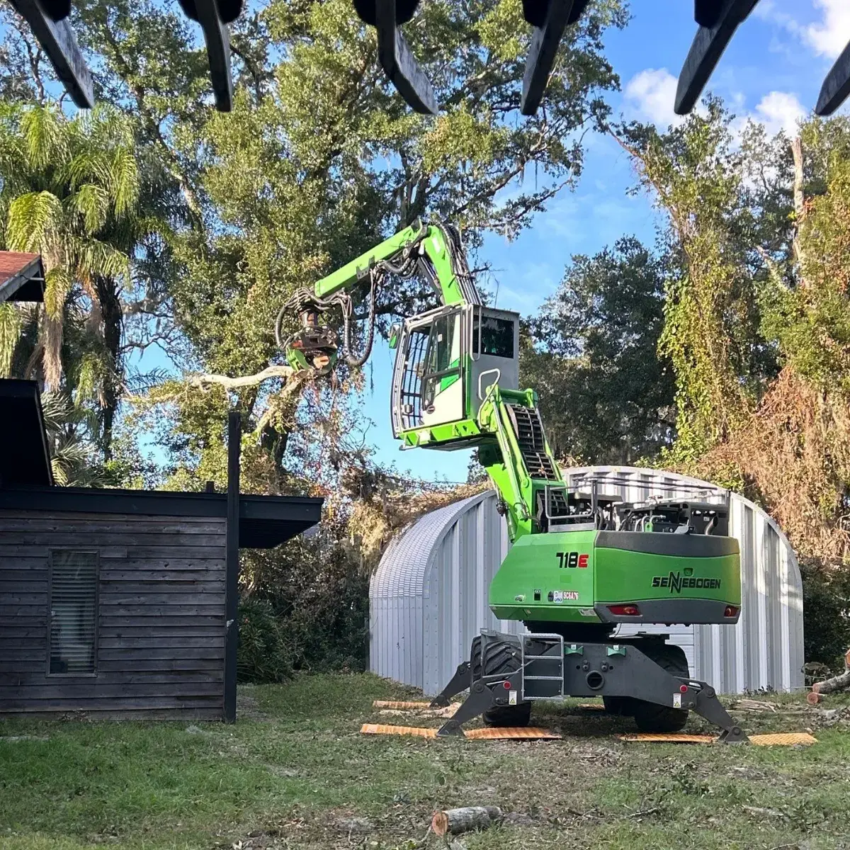 Oxford tree service crew performing tree removal and cleanup in Oxford, Mississippi, job 2